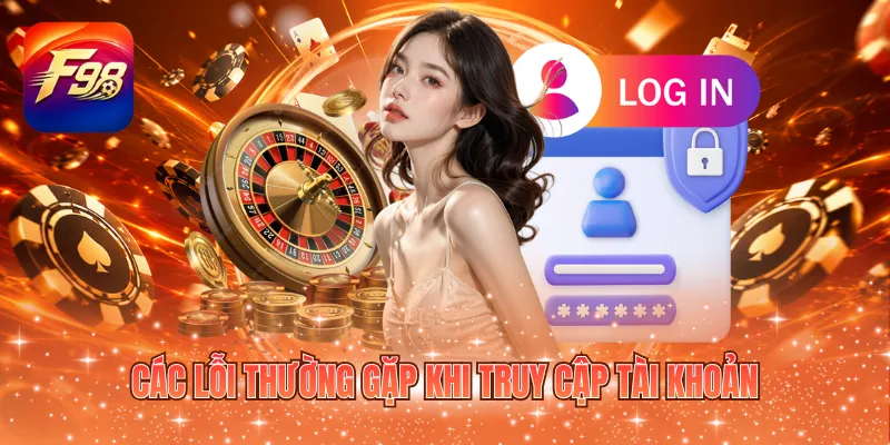 Các lỗi thường gặp khi truy cập tài khoản